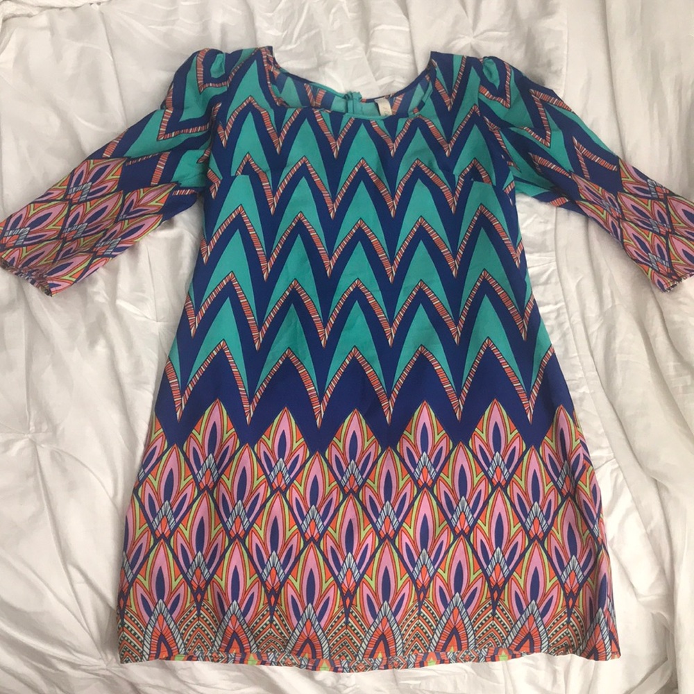 3/4 sleeve dress